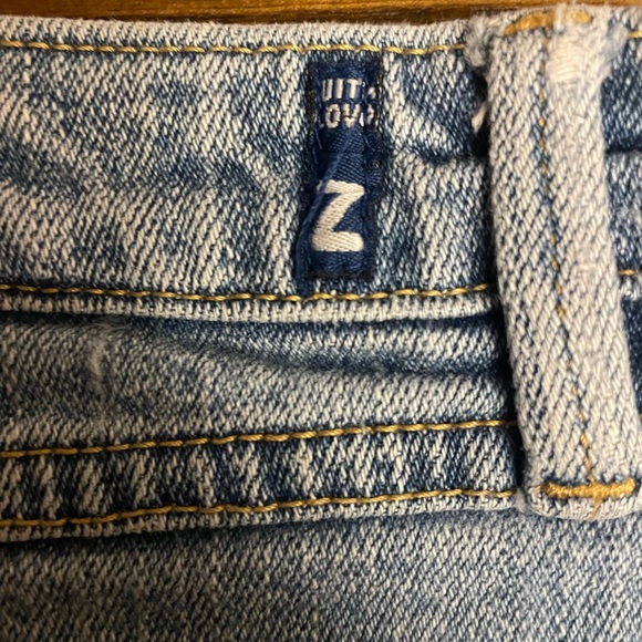 SOLD EUC ZANA DI MINI SKIRT JEAN BLUE SKY SIZE 5 - Picture 6 of 6